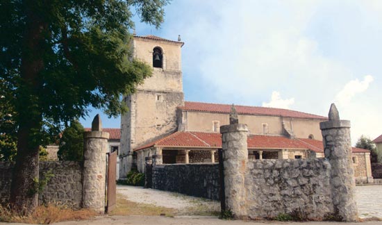 Iglesia parroquial de San Juan, en Agüero.