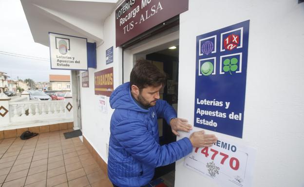 Quinto premio en Camargo: «No estaba mi número y cogí este»