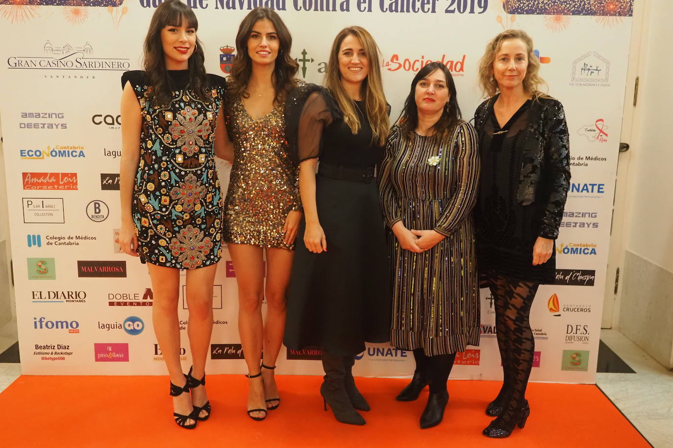 Claudia Saez, Paula Ruiz, Zoraida Hijosa, Noemí Méndez y Sonia Ortueta.