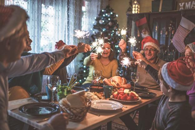 Disfrutar en familia de la despedida del año es emocionante.