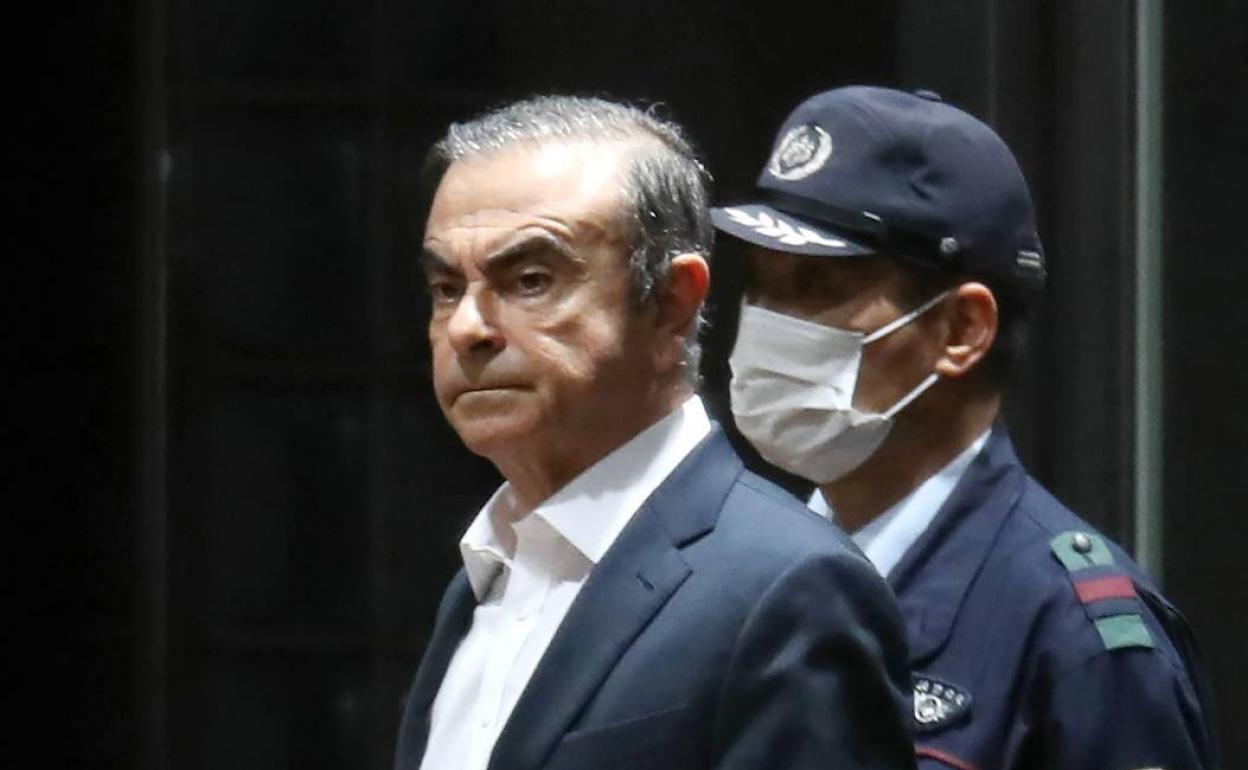 El expresidente de Nissan Motor Carlos Ghosn. 