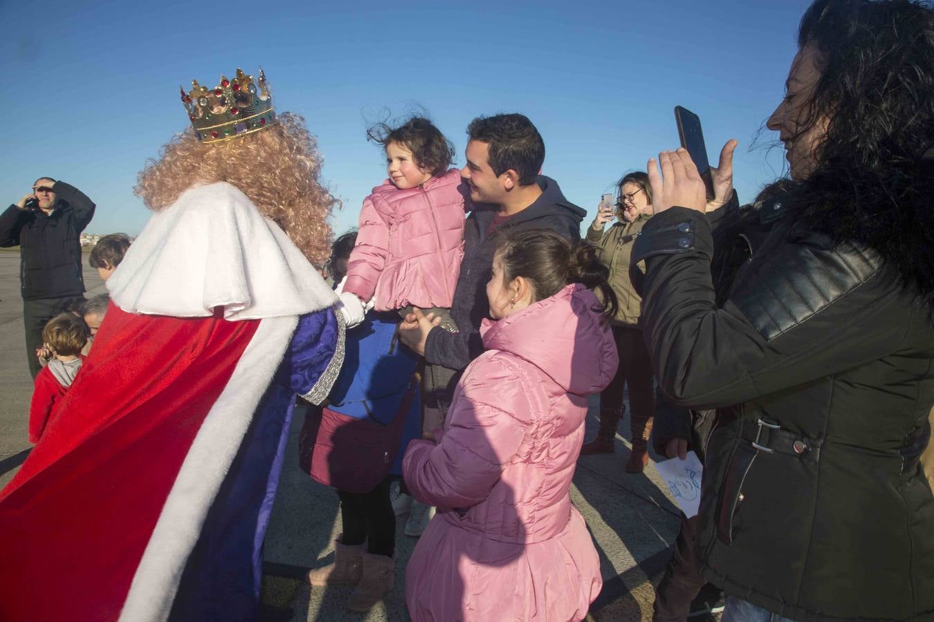 Los Reyes Magos llegan a Camargo.