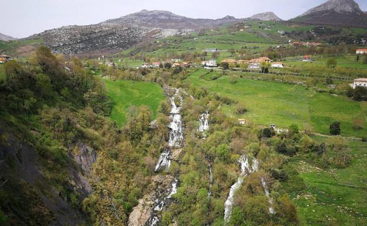 Vista del río Gándara