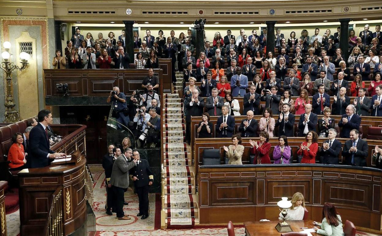 El Congeso de los Diputados. 