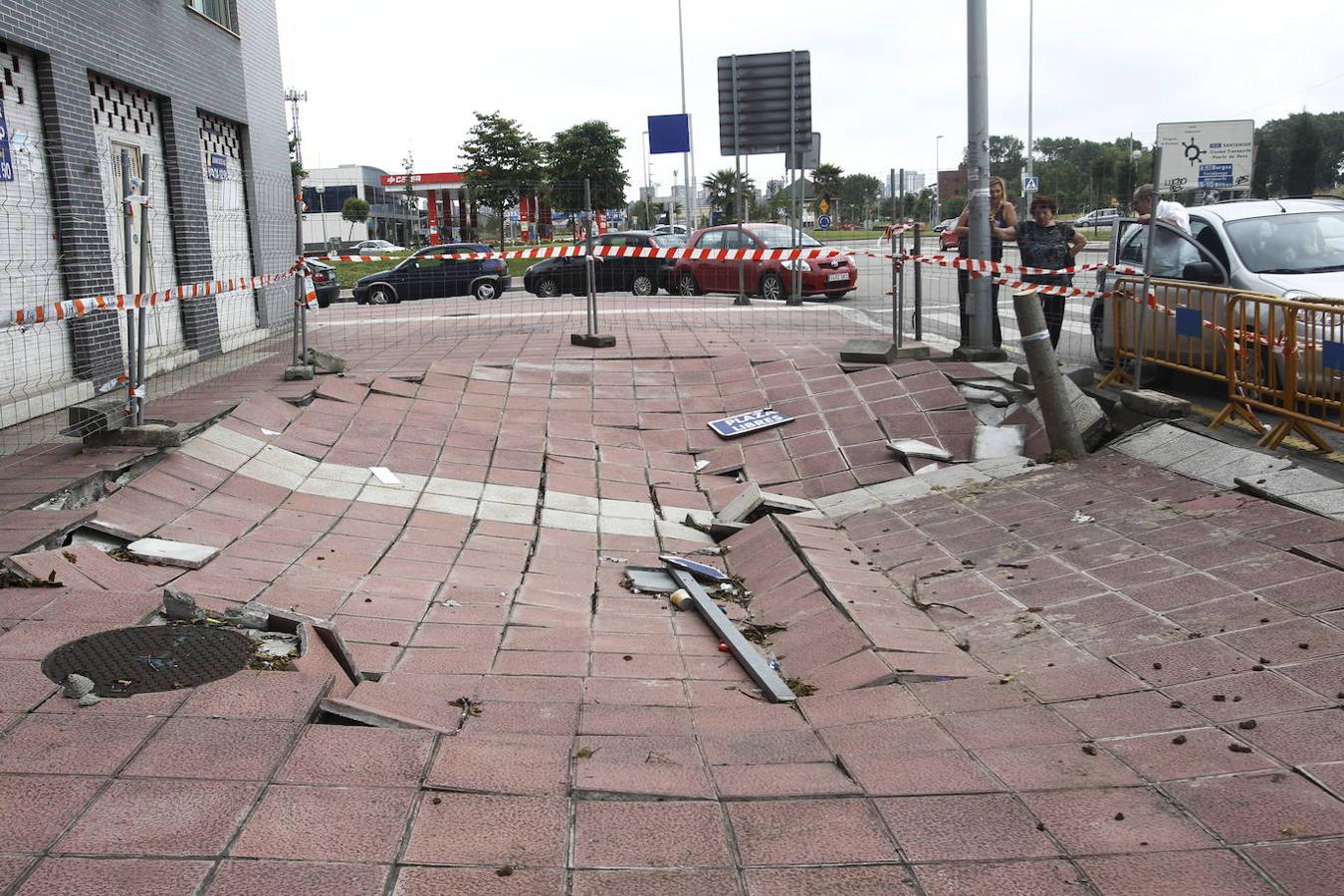 Imágenes del barrio a través de incidentes y obras.