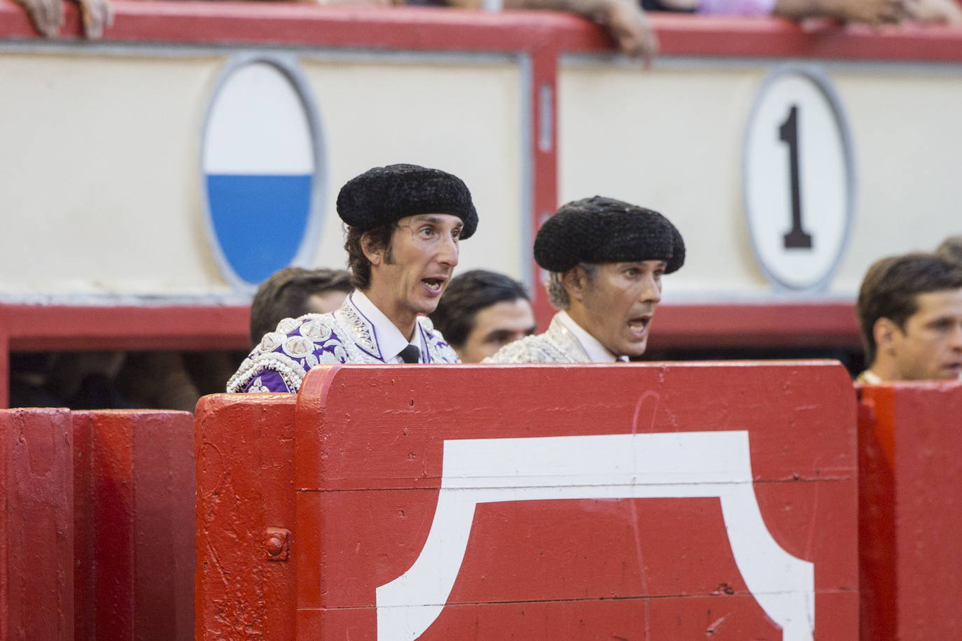 Imagen del burladero en la feria del año pasado.