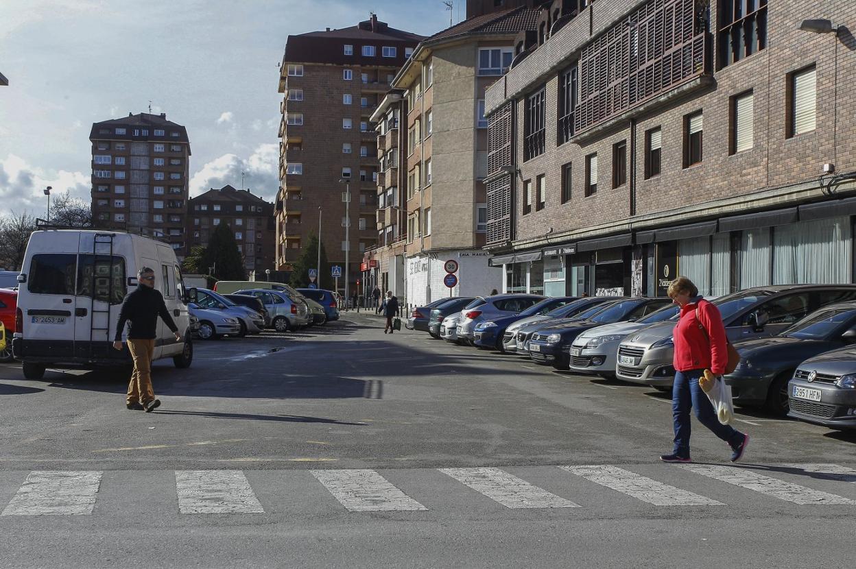 El proyecto contempla construir un aparcamiento subterráneo y una avenida en superficie en esta zona del barrio. 