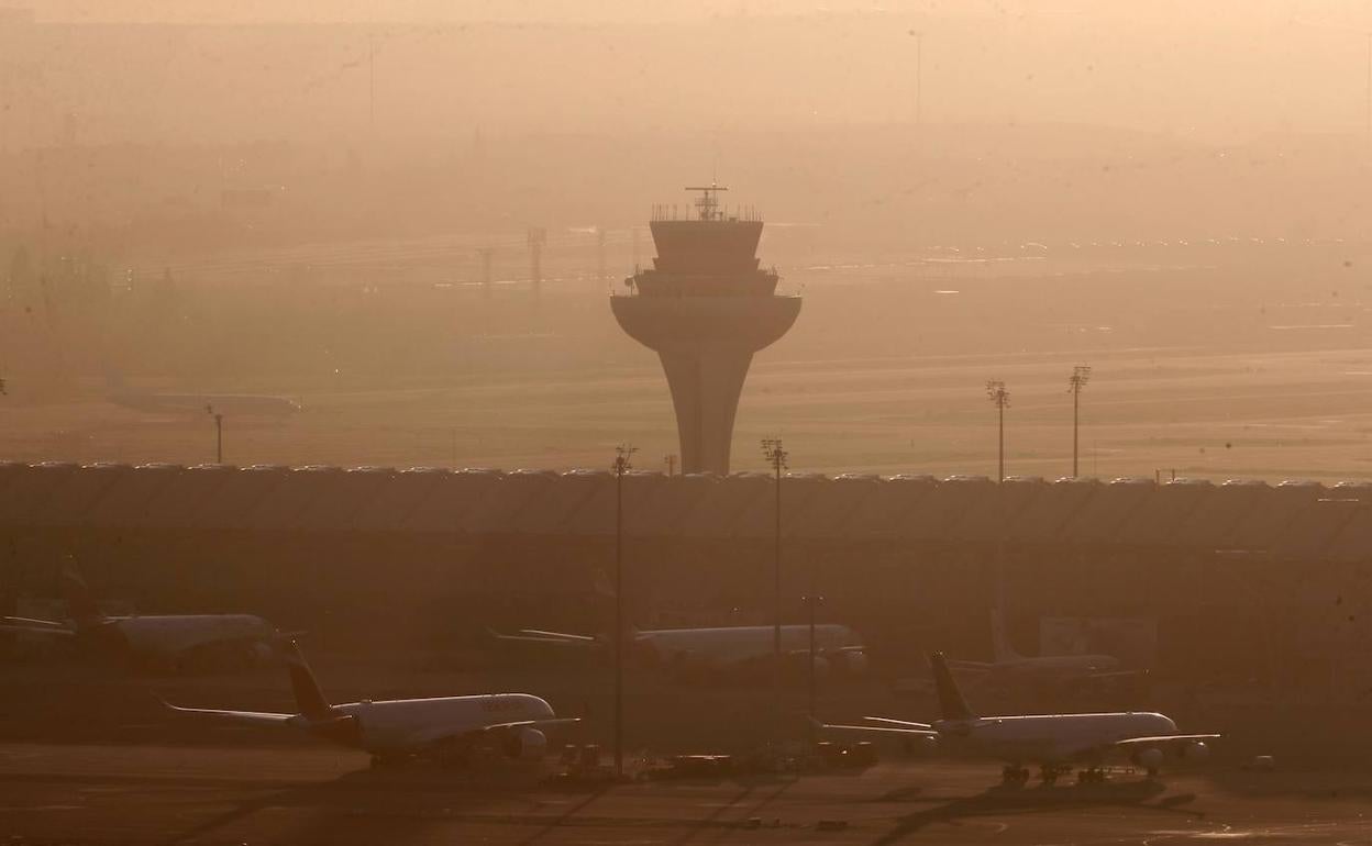 Imagen del aeropuerto de Barajas.