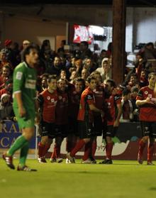 Imagen secundaria 2 - Villarreal y Racing también mordieron el polvo ante un Mirandés que sólo cedió frente al Athletic.