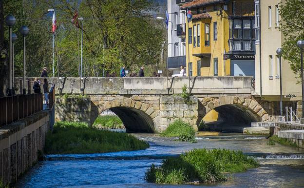 El puente de Carlos III de Reinosa.