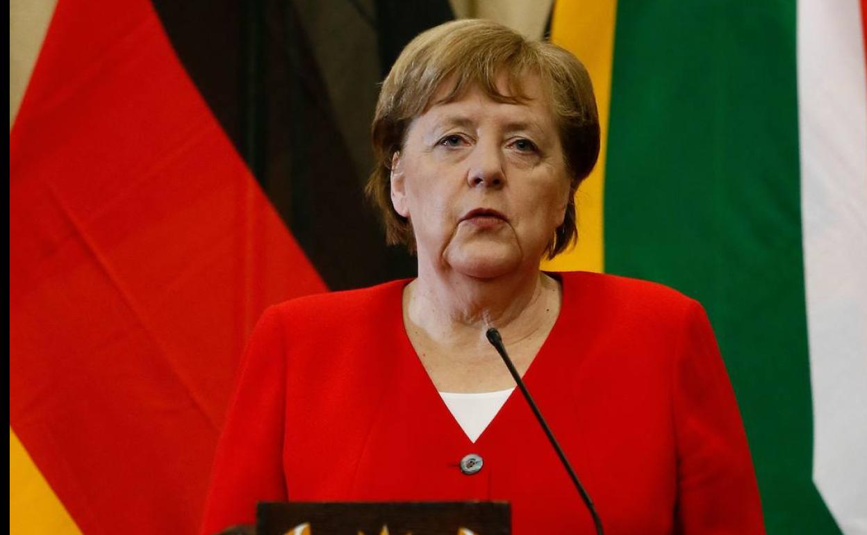 La canciller alemana Angela Merkel. 