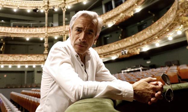 El actor Imanol Arias en una fotografía de archivo en el teatro Arriaga de Bilbao. 