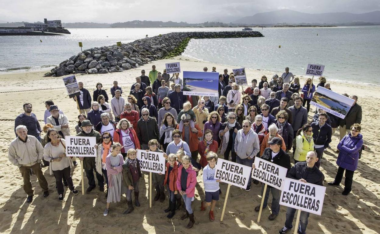 Imagen de archivo de una de als protestas del verano de 2018