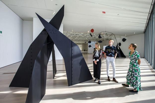 Detalle de la exitosa exposición Calder Stories exhibida el pasado año en el Centro Botín