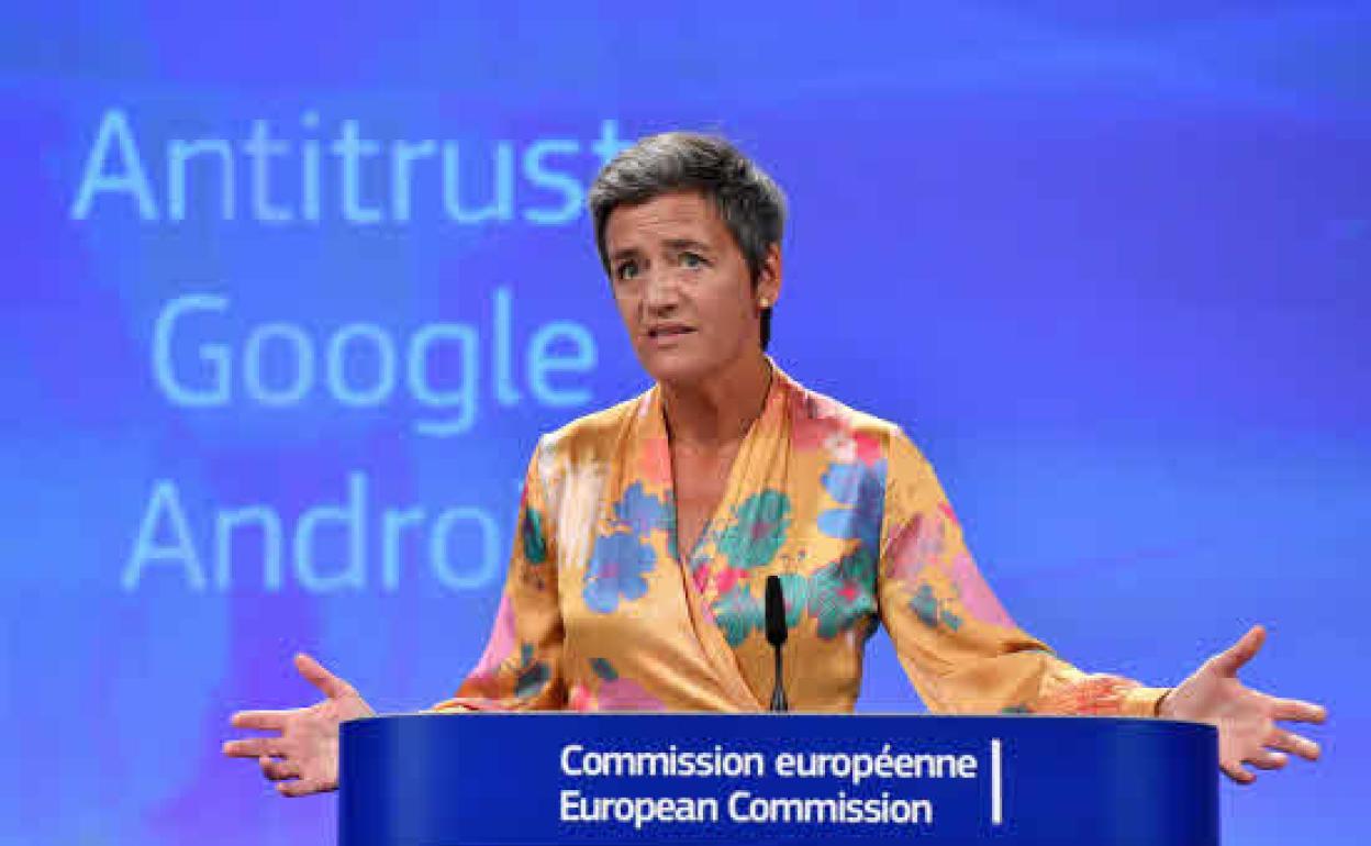 Margrethe Vestager, comisaria para la Competencia de la UE 