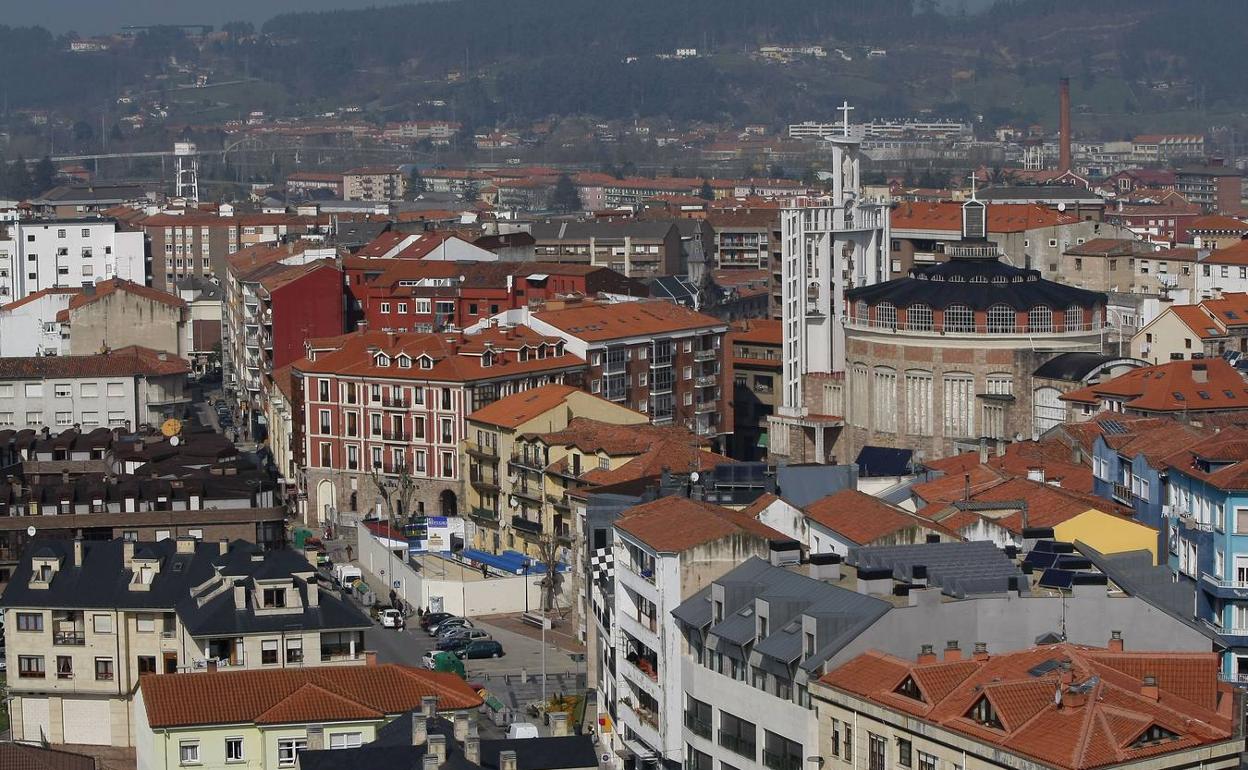 Imagen general de la ciudad de Torrelavega.