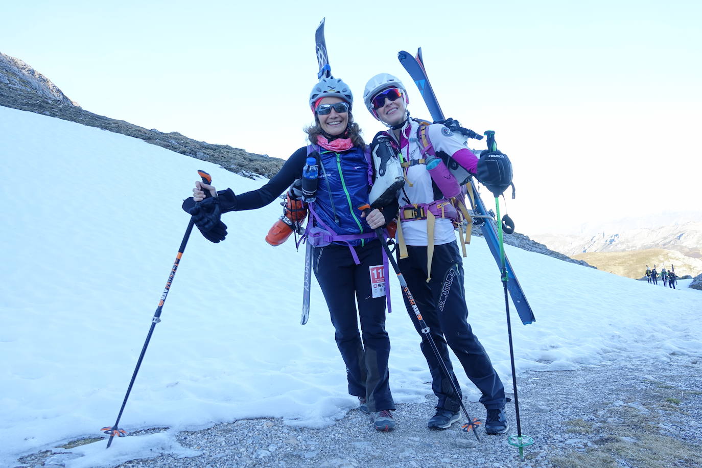 Fotos: La belleza del esquí de alta montaña en la Sotres Sky Tour