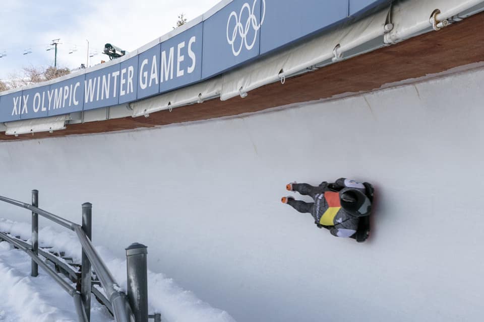 Fotos: Adrián Rodríguez, el castreño que ha conseguido la medalla de plata en el Nacional de Skeleton