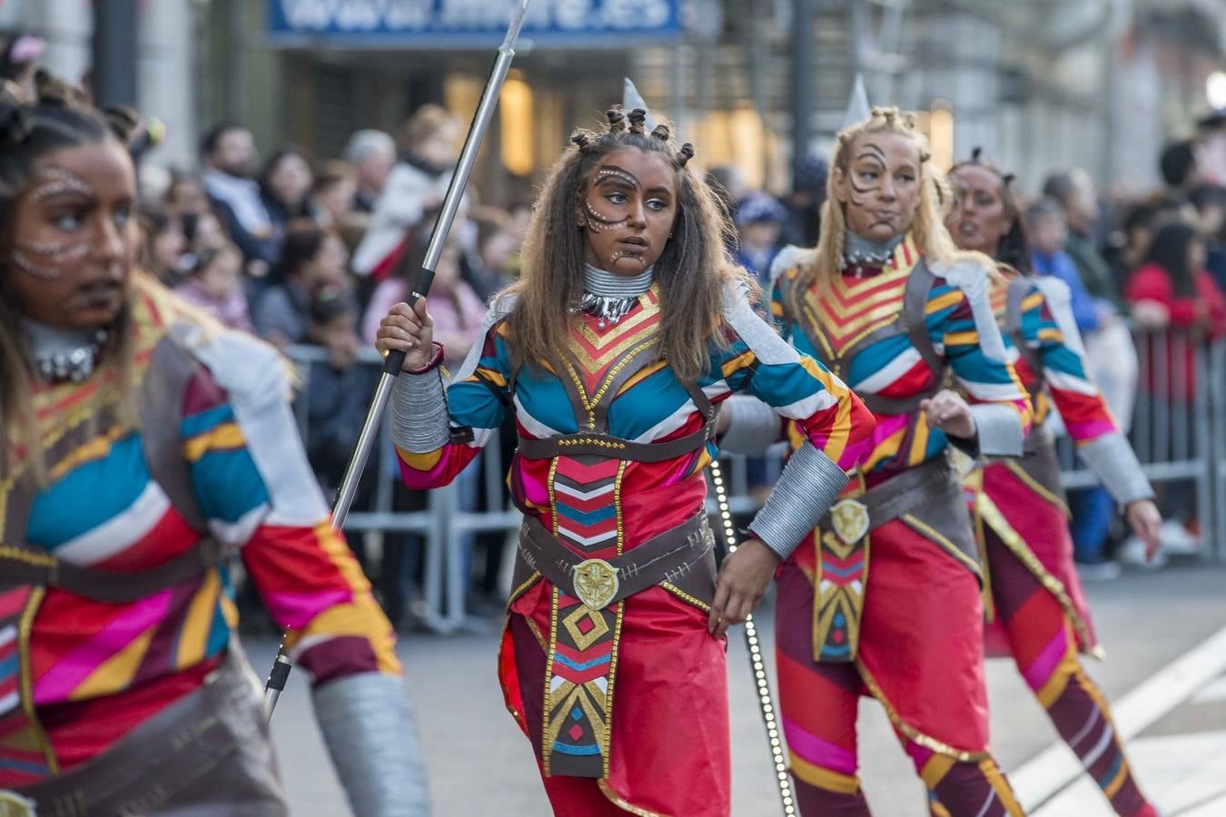 Fotos: Derroche de imaginación en el desfile de Santander