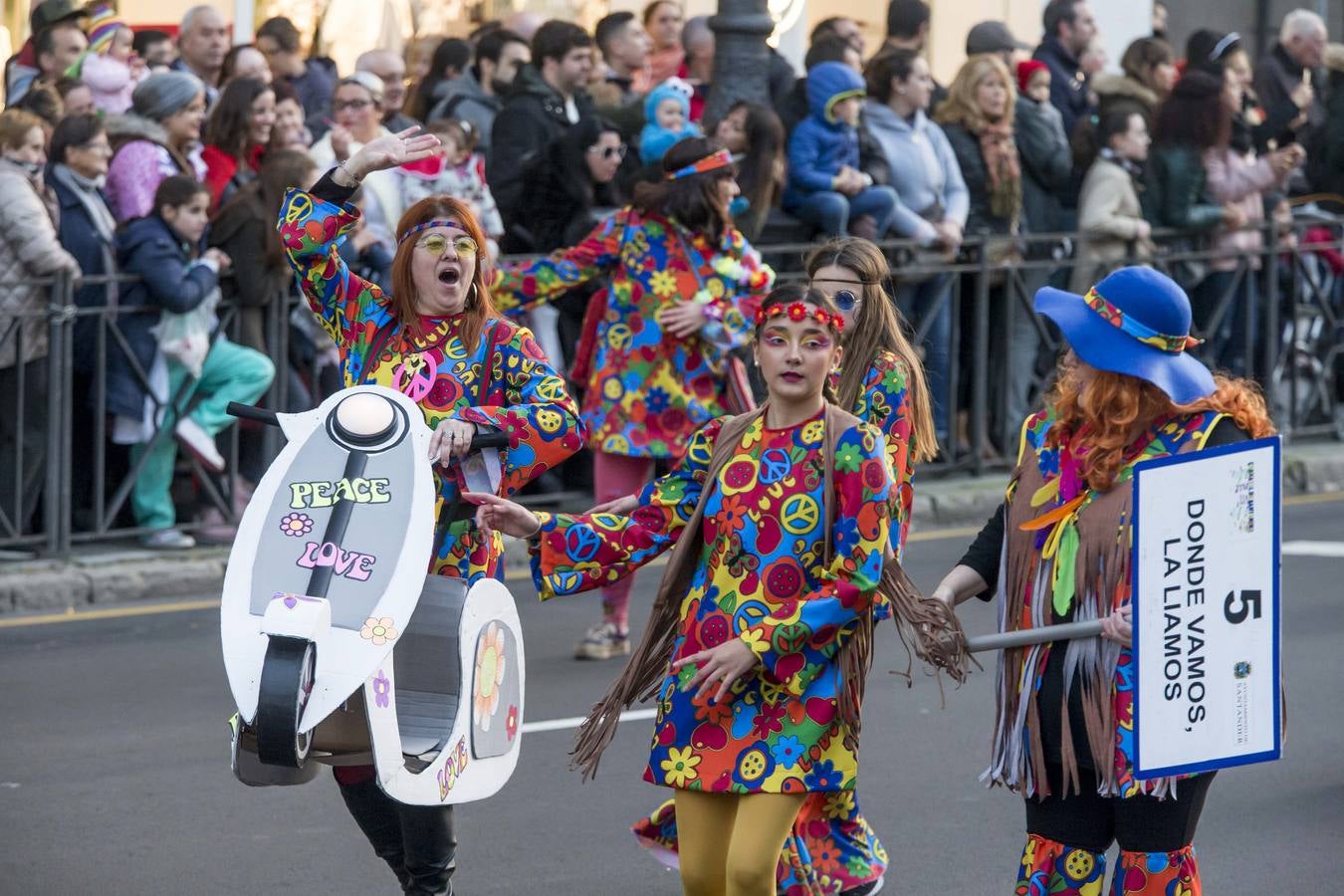 Fotos: Derroche de imaginación en el desfile de Santander