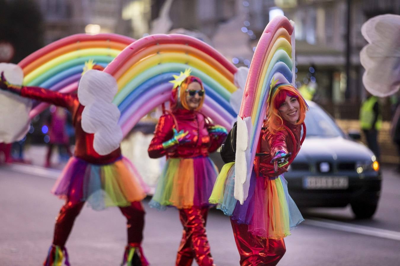 Fotos: Derroche de imaginación en el desfile de Santander