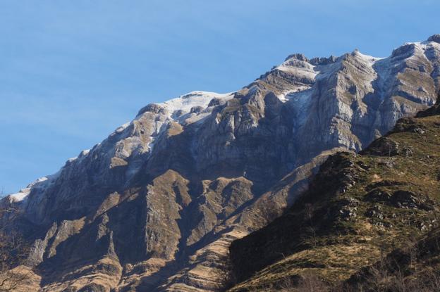 Zona de Aguasal donde el Ayuntamiento tiene proyectado hacer la primera vía ferrata de las tres proyectadas. 