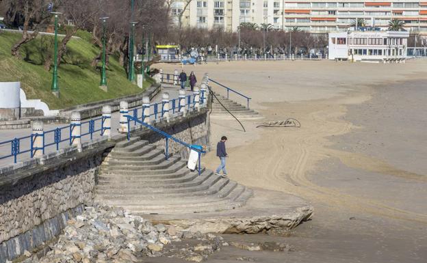 Segunda playa del Sardinero.