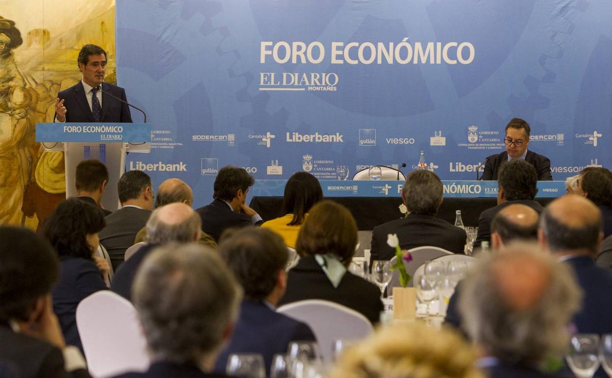 Antonio Garamendi: «Lo que nos preocupa profundamente es el déficit del Estado»