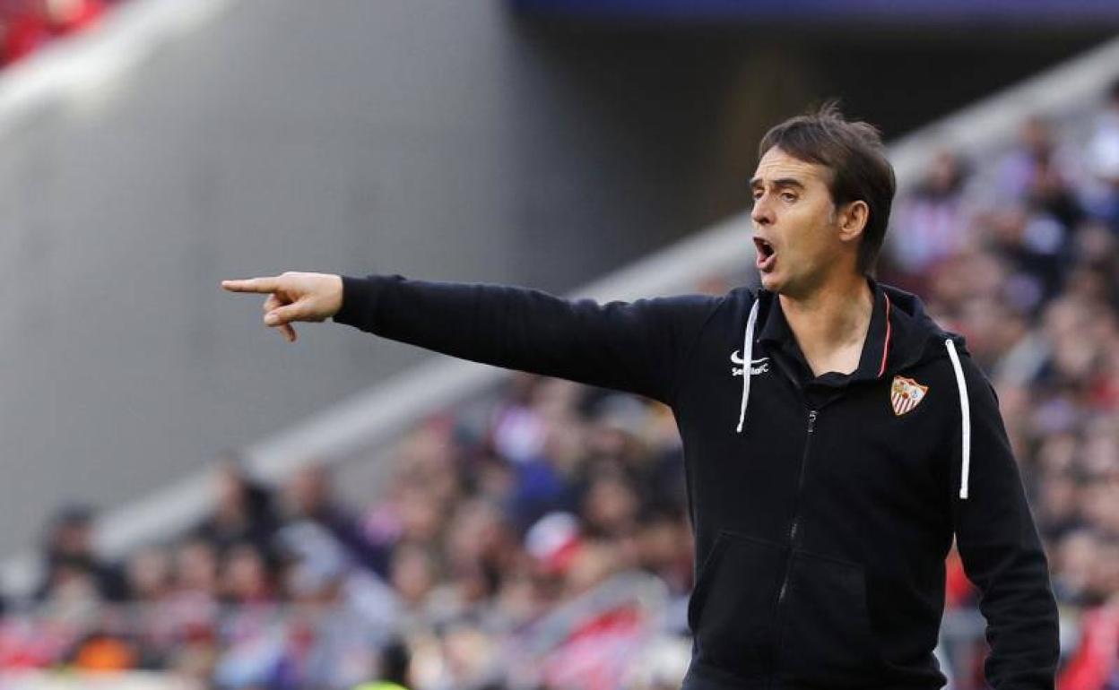 Julen Lopetegui, técnico del Sevilla