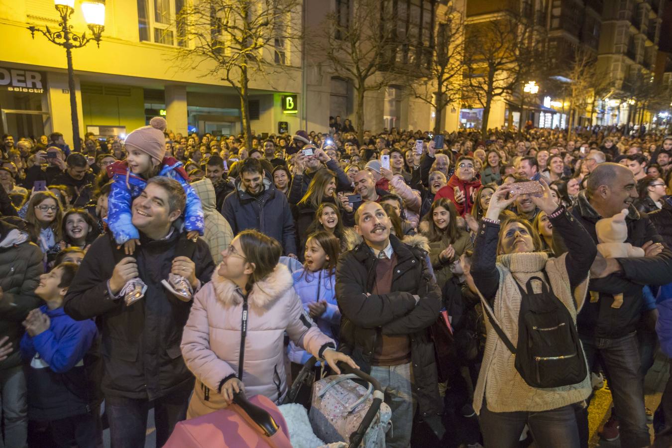 Imagen del comienzo de las fiestas de San José en 2019