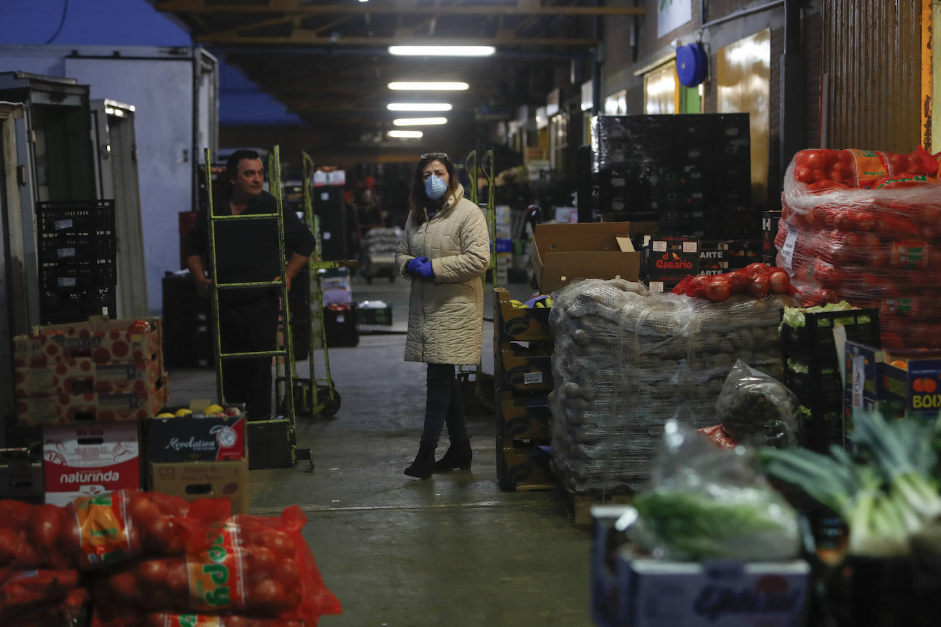 Fotos: Mercasantander, la despensa de las tiendas cántabras, tiene «existencias de sobra»