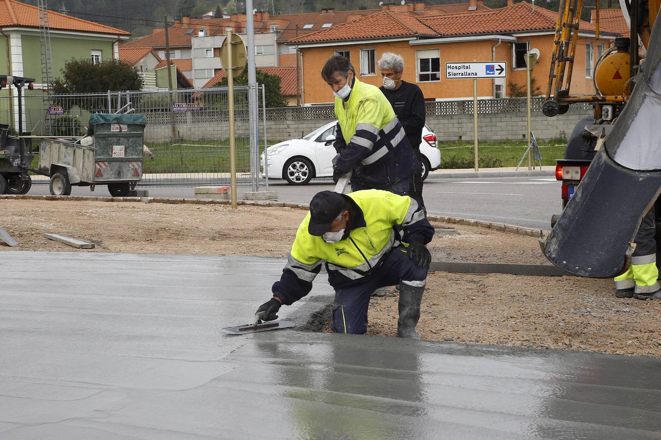 Las imágenes más destacadas del quinto día laboral en estado de alarma en Cantabria,