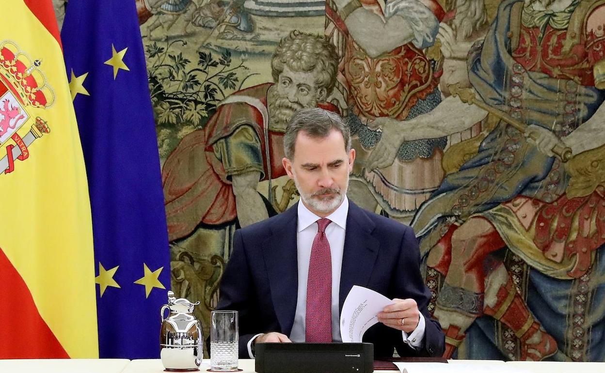 El rey Felipe VI. 