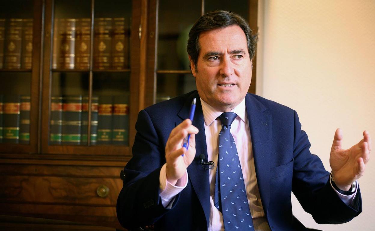 Antonio Garamendi se muestra convencido de la fortaleza que tienen las empresas españolas para afrontar esta crisis. 