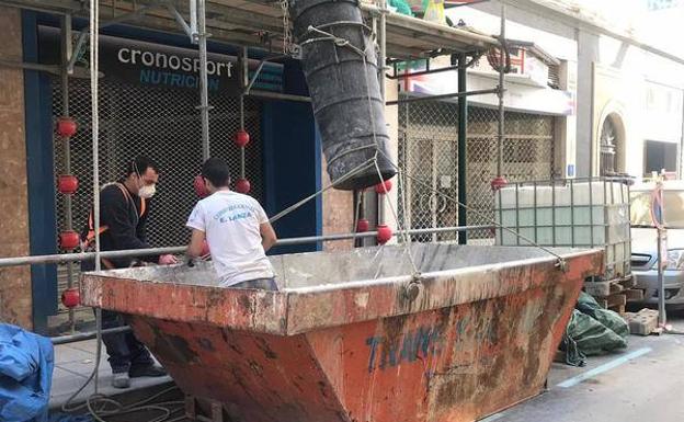Las obras siguen activas en Santander