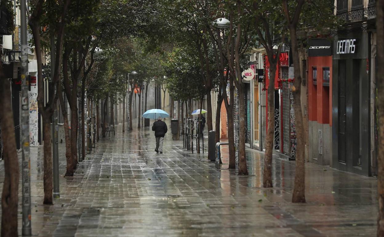 Imagen de Madrid vacía.