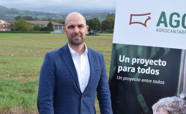 José Ángel Pereda, presidente de la cooperativa AgroCantabria.