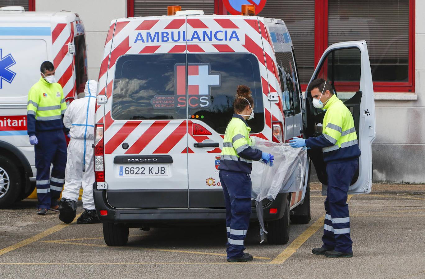 El centro queda íntegramente reservado para la atención de personas contagiadas con el virus y aliviar así la demanda de ingresos que vive estos días Valdecilla.