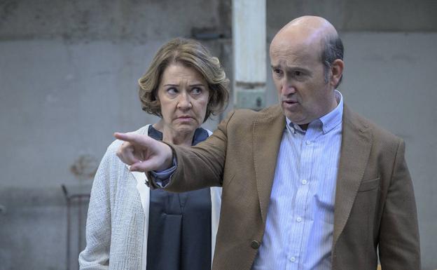 María Pujalte y Javier Cámara en 'Vamos Juan', que emite TNT.