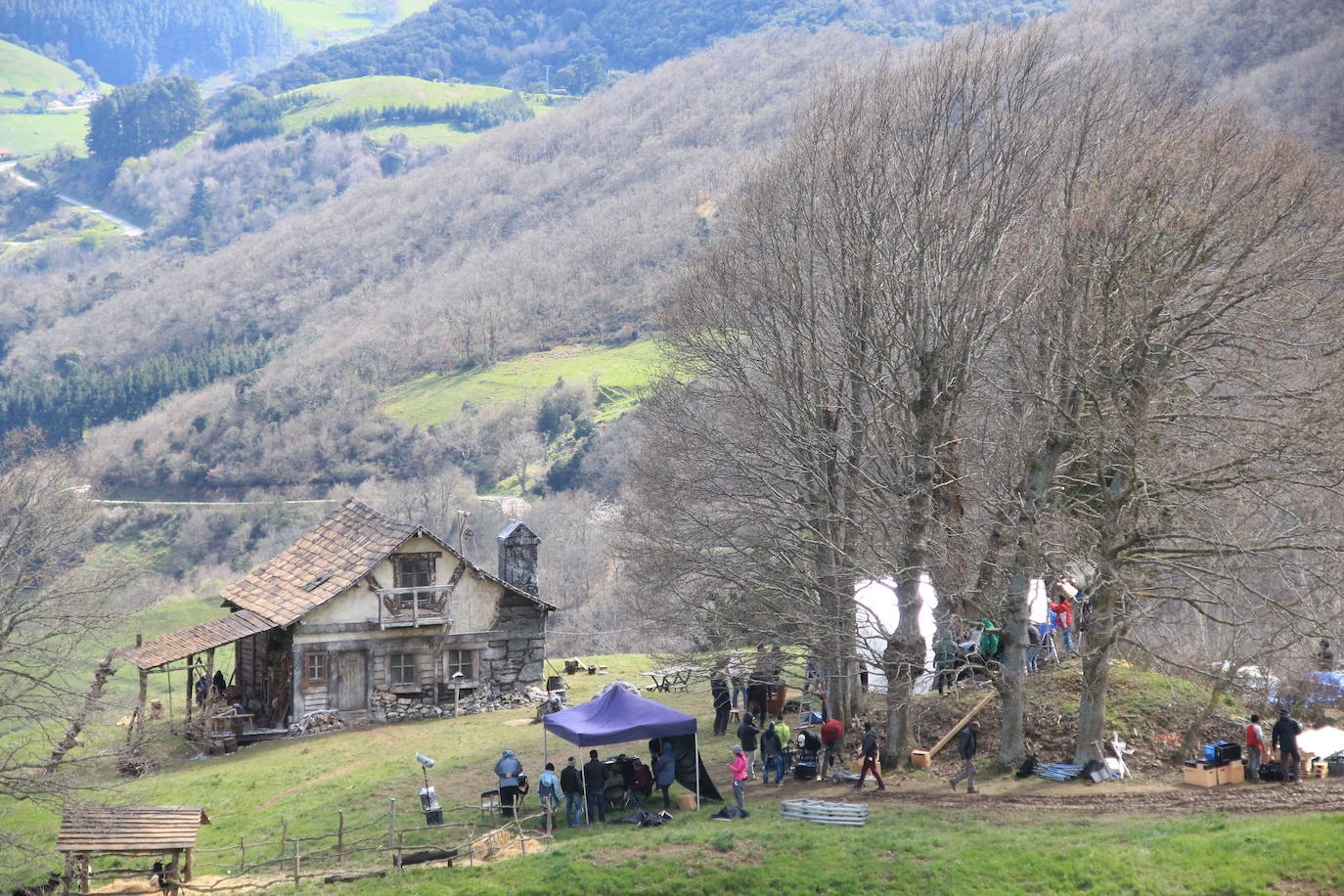 Se cumplen cuatro años del rodaje de la película que todavía no ha visto la luz y que iba a enseñar al mundo la belleza de esta zona de Cantabria