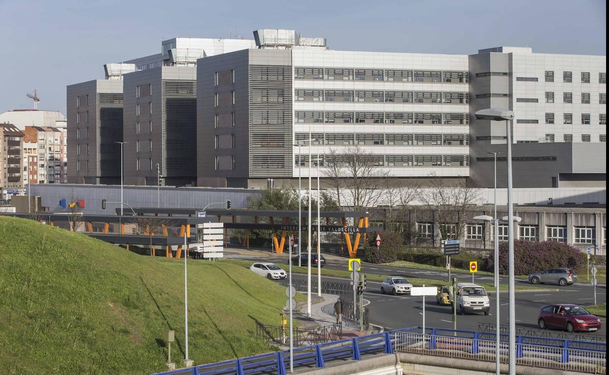 Panorámica del hospital Valdecilla.