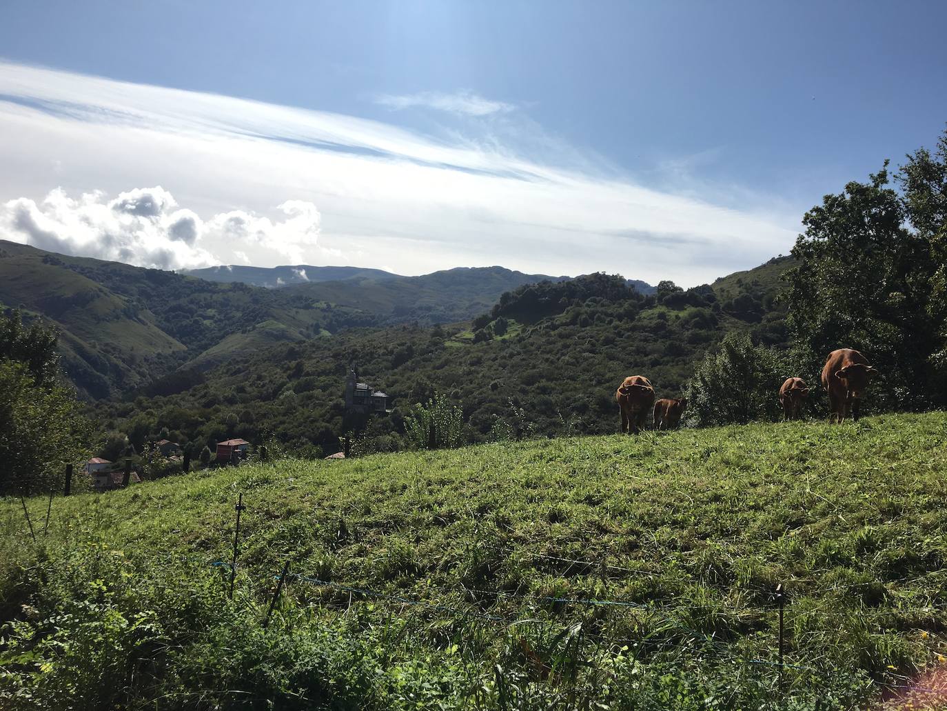 Barrio la Cantolla. Comienzo de la ruta,