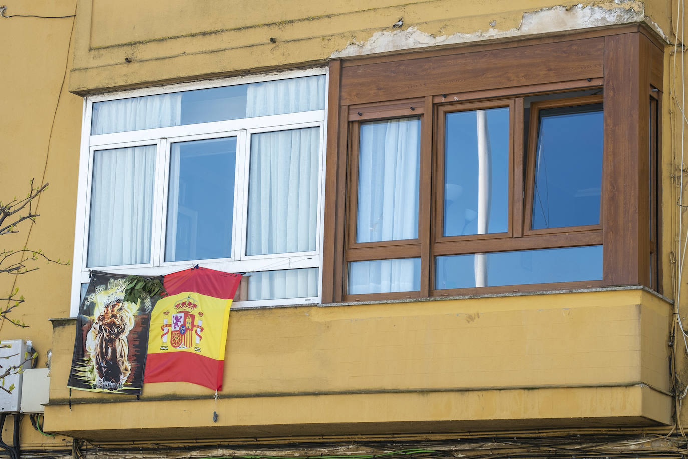 Fotos: El Barrio Pesquero, en silencio y sin trajín