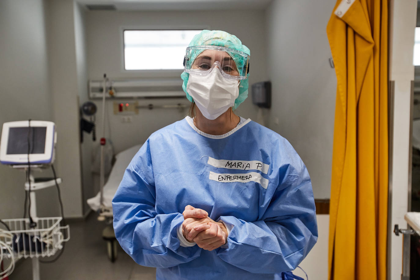 Fotos: Así han trabajado los profesionales sanitarios de Valdecilla contra el coronavirus