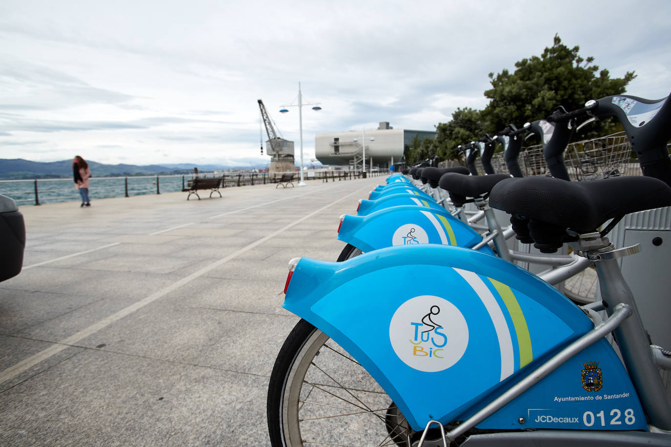 Santander facilitará el uso de la bicicleta frente al vehículo privado. como primer paso ayer se desinfectaron y se restableció el servicio de alquiler