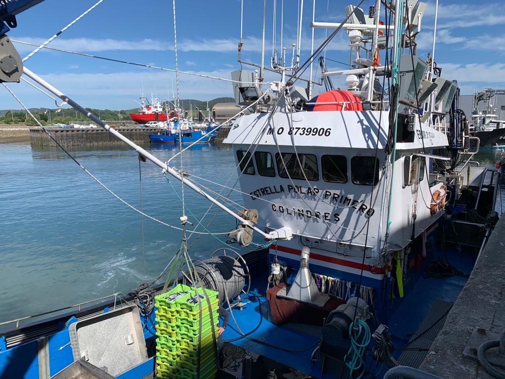 Fotos: El Estrella Polar Primero descarga el verdel en Santoña
