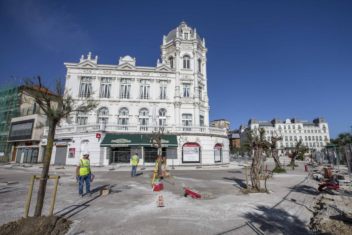 Fotos: Las obras no paran en El Sardinero