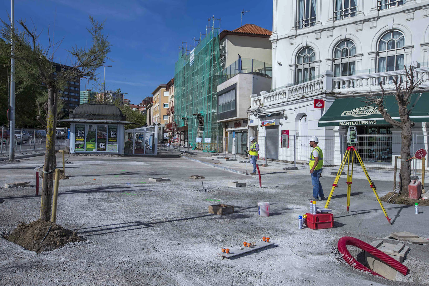 Fotos: Las obras no paran en El Sardinero