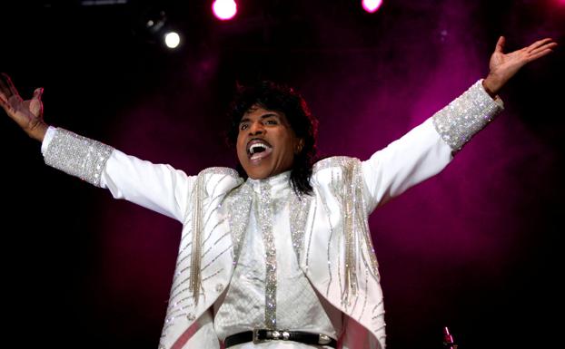 Little Richard, en el Crossroad Festival de Gijón, en 2005.