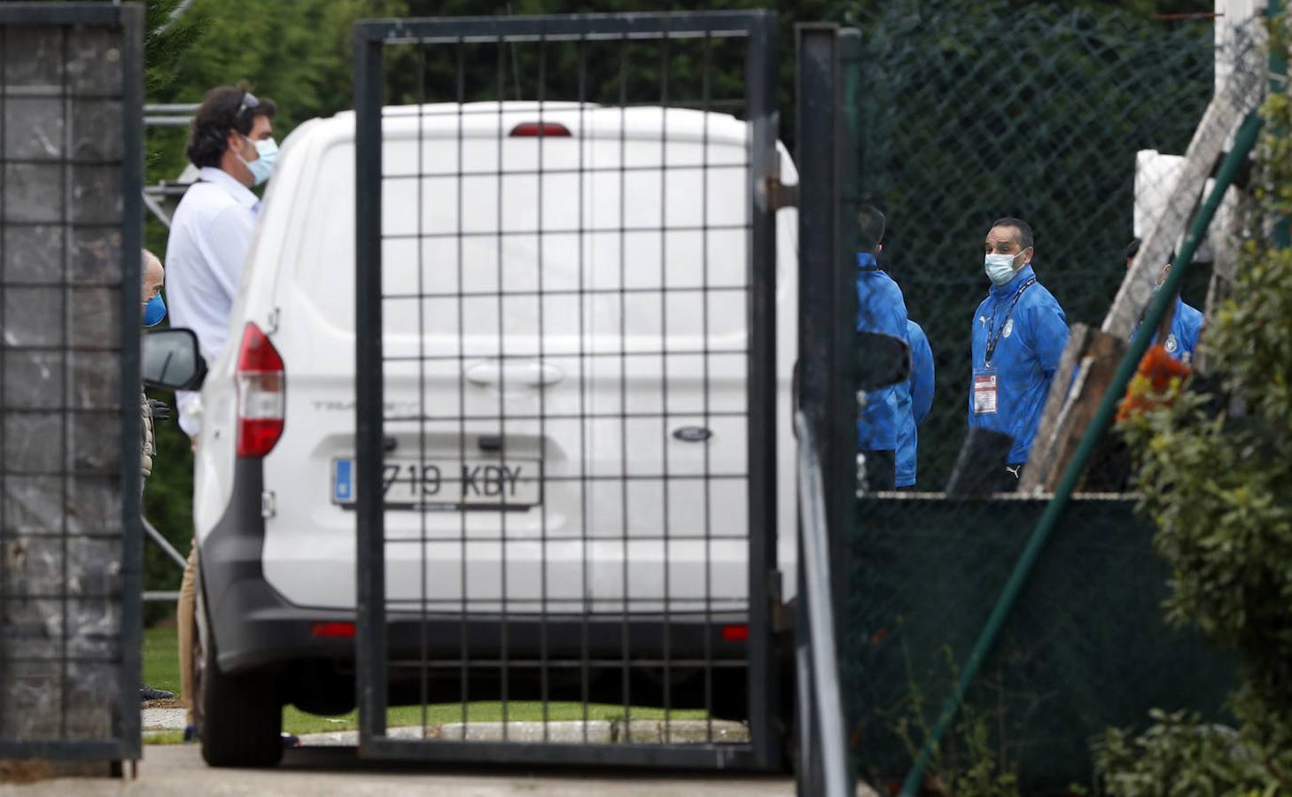 El equipo verdiblanco ha regresado a los entrenamientos dos meses después tras el parón motivado por la crisis sanitaria del coronavirus.